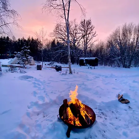 Tiny In Nature With Finnish Sauna *