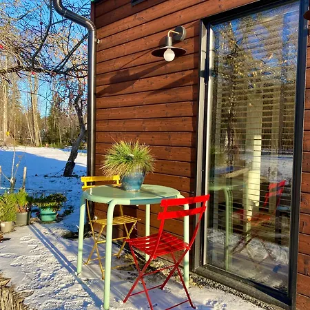 Tiny In Nature With Finnish Sauna * パルティスキ